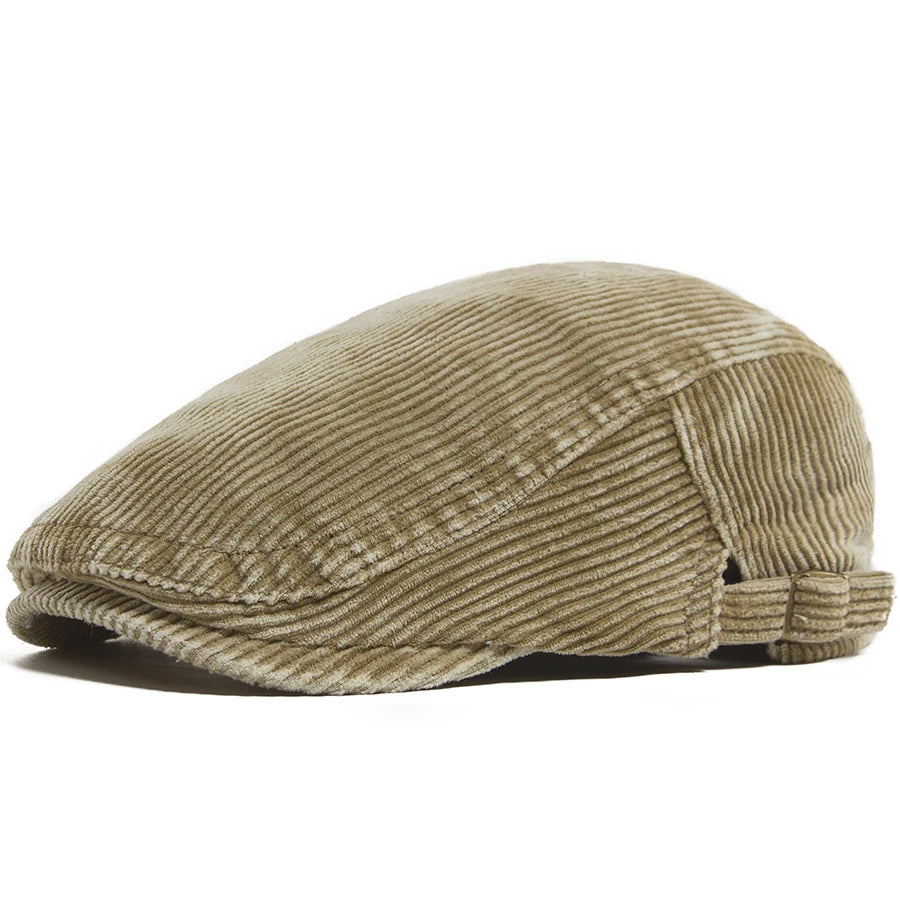 Kordfløyel Newsboy Flatcap