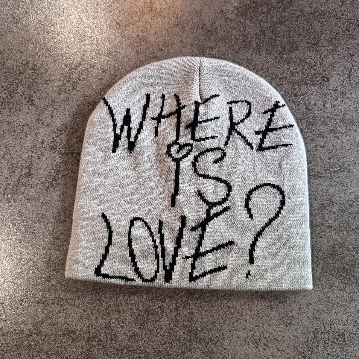 Y2K Brodert Strikkelue