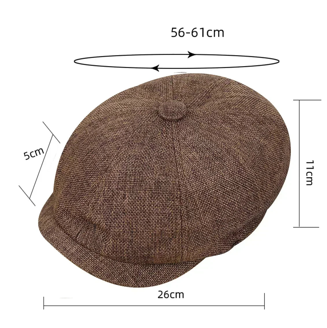 Tidløs Sixpence (Flat Cap)