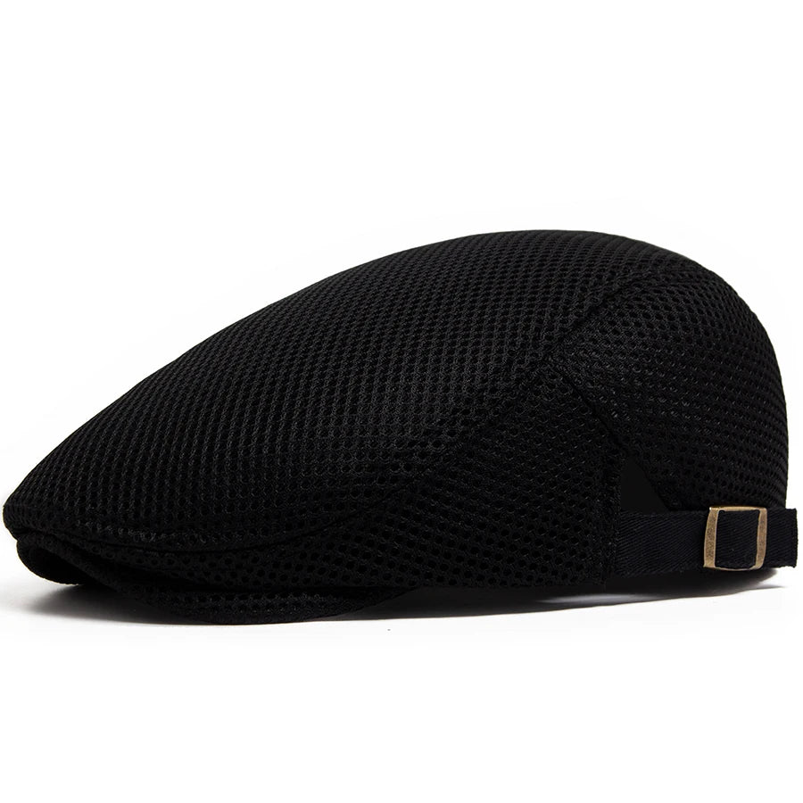 Pustende Mesh Newsboy Flatcap