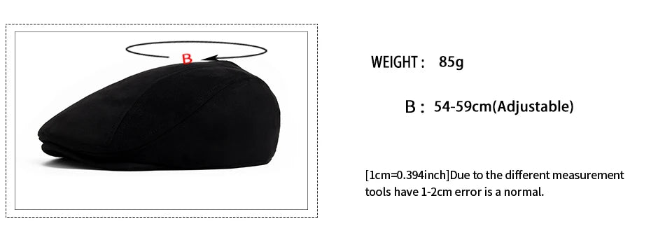 Semsket Newsboy Flatcap