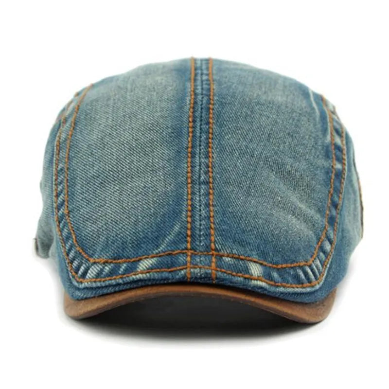 Bomull Newsboy Flatcap
