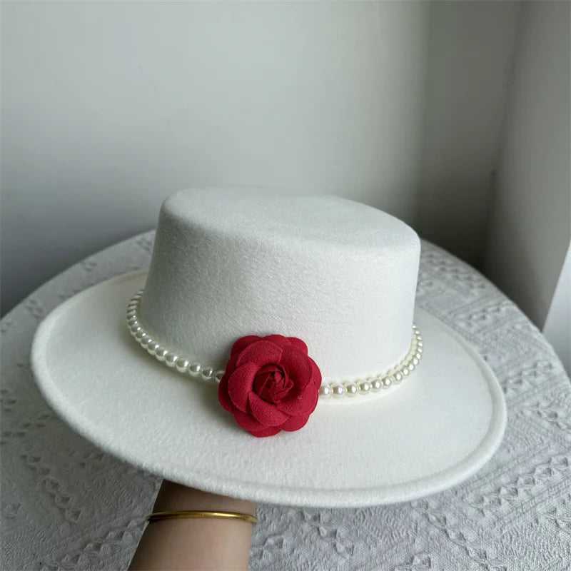 Fedora Filthatt med Bred Brem