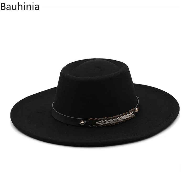 Fedora Filthatt med Bred Brem
