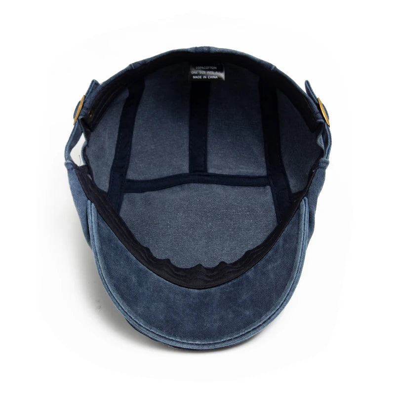 Bomull Newsboy Flatcap
