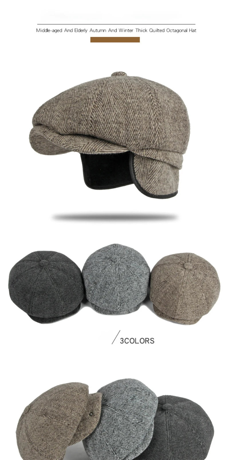Ull Newsboy Flatcap