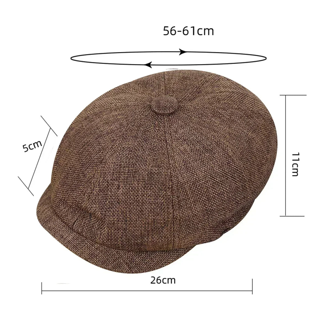 Tidløs Sixpence (Flat Cap)