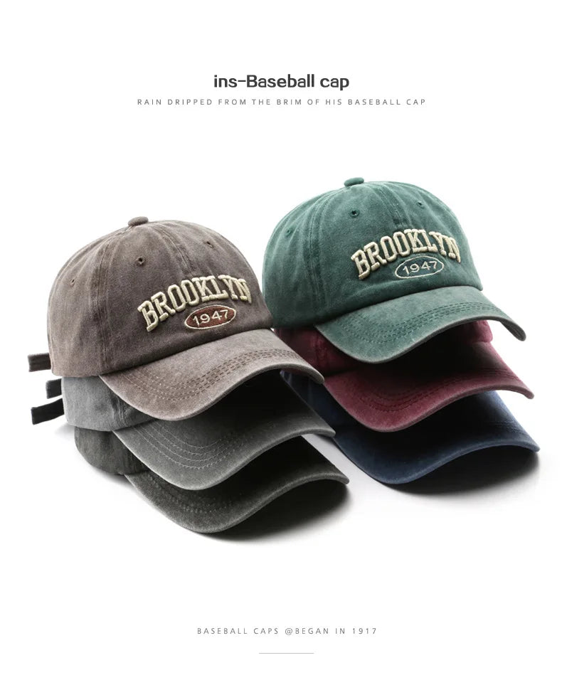 Brooklyn Vintage Bomullscaps