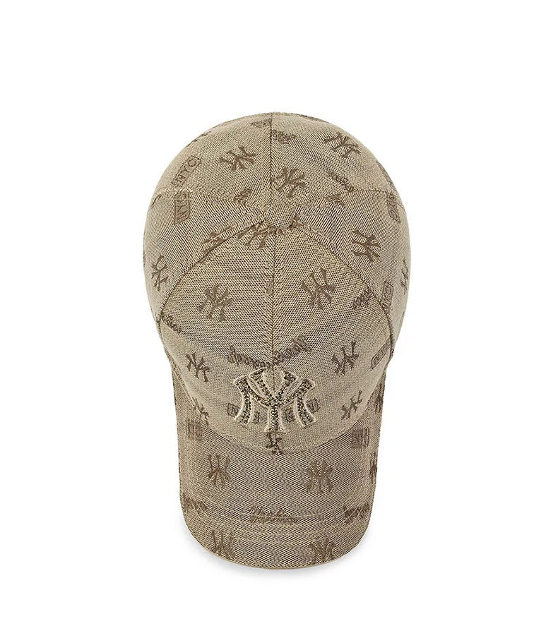 "MY" Letter Brodert Caps