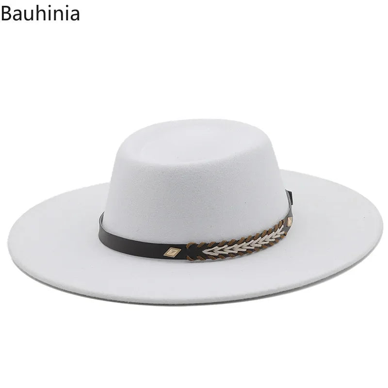 Fedora Filthatt med Bred Brem