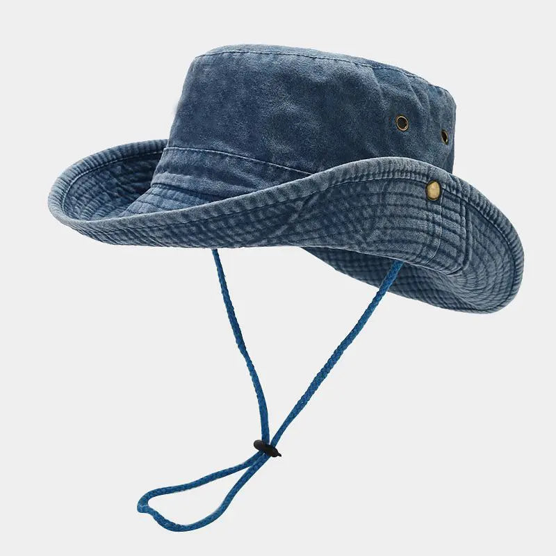 Bomull Bøttehatt