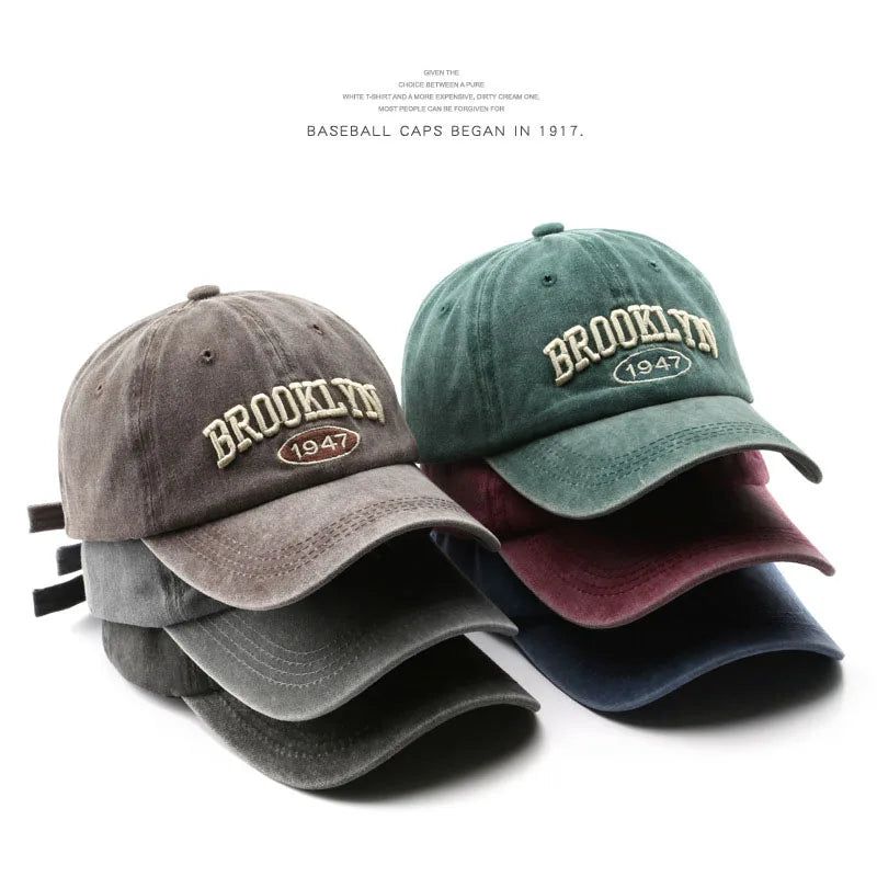 Brooklyn Vintage Bomullscaps