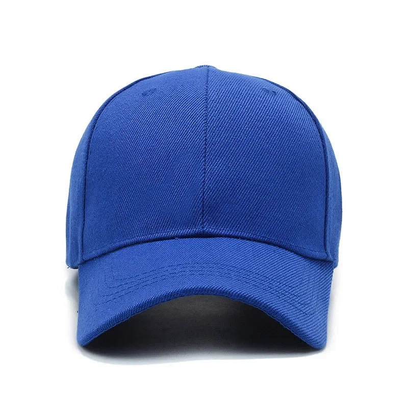 Klassisk Ensfarget Caps