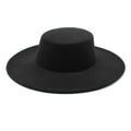 Ull Fedora Filthatt med Bred Brem