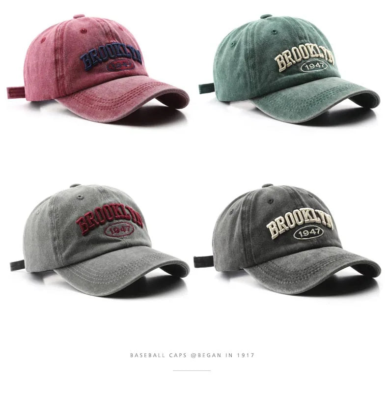 Brooklyn Vintage Bomullscaps