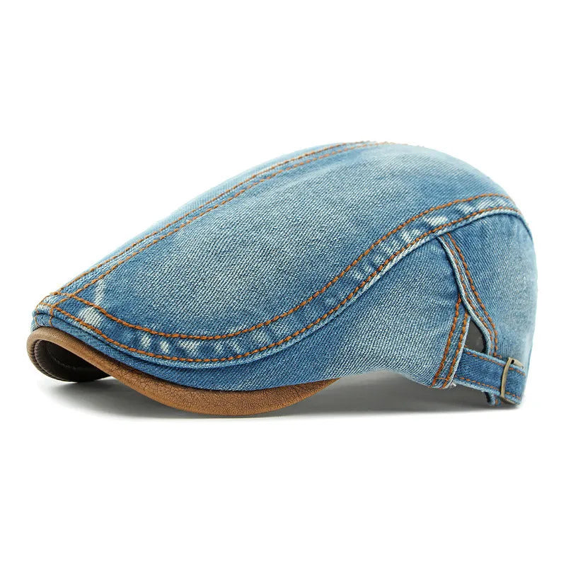Bomull Newsboy Flatcap