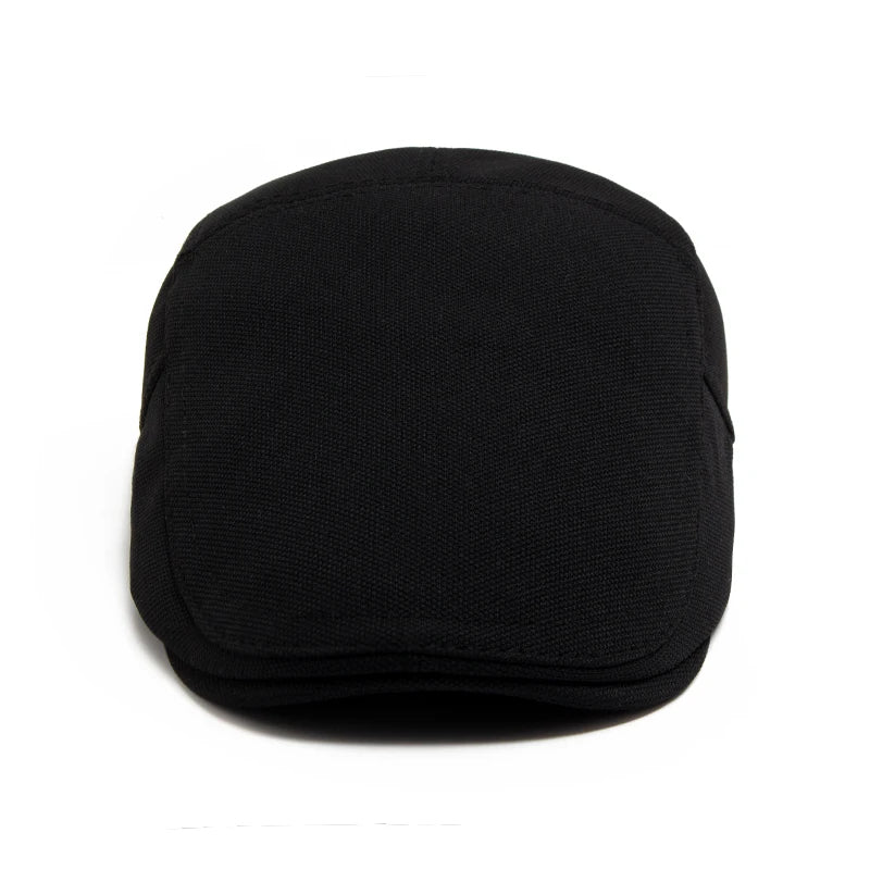 Mønstret Newsboy Flatcap