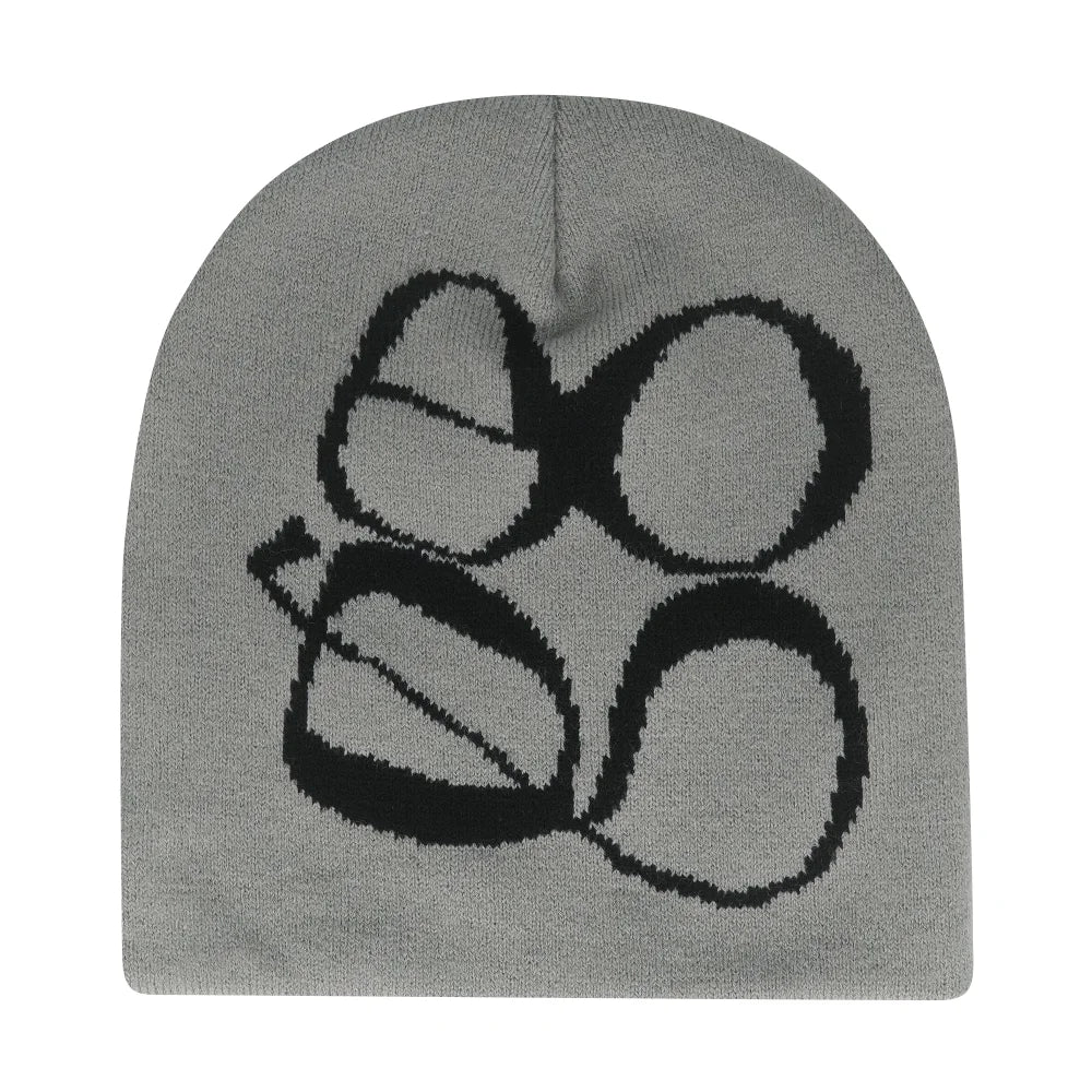 Y2K Brodert Strikkelue