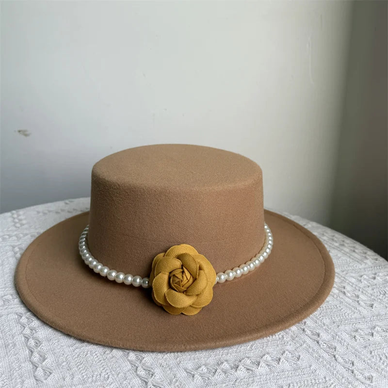 Fedora Filthatt med Bred Brem
