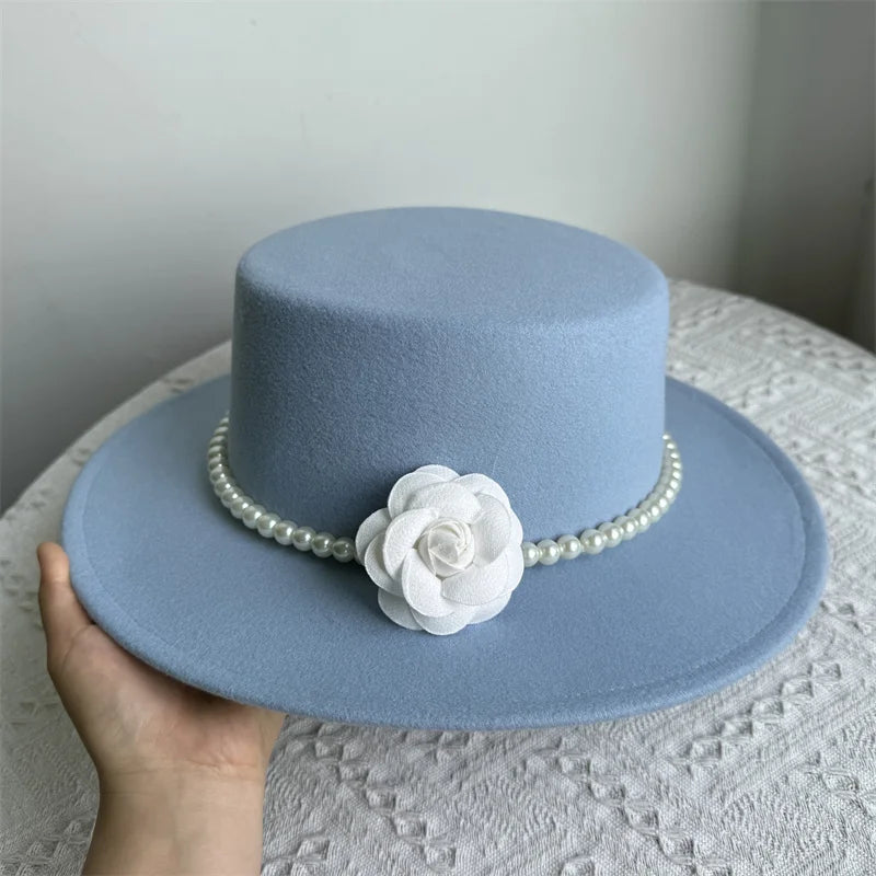 Fedora Filthatt med Bred Brem