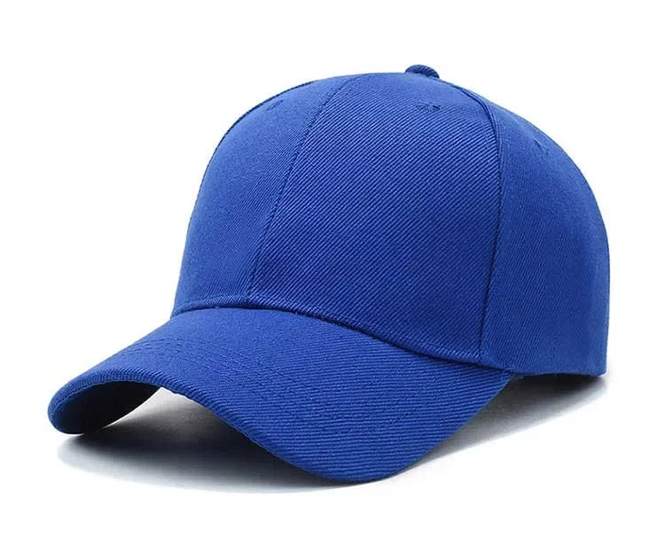 Klassisk Ensfarget Caps