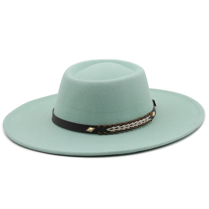 Fedora Filthatt med Bred Brem