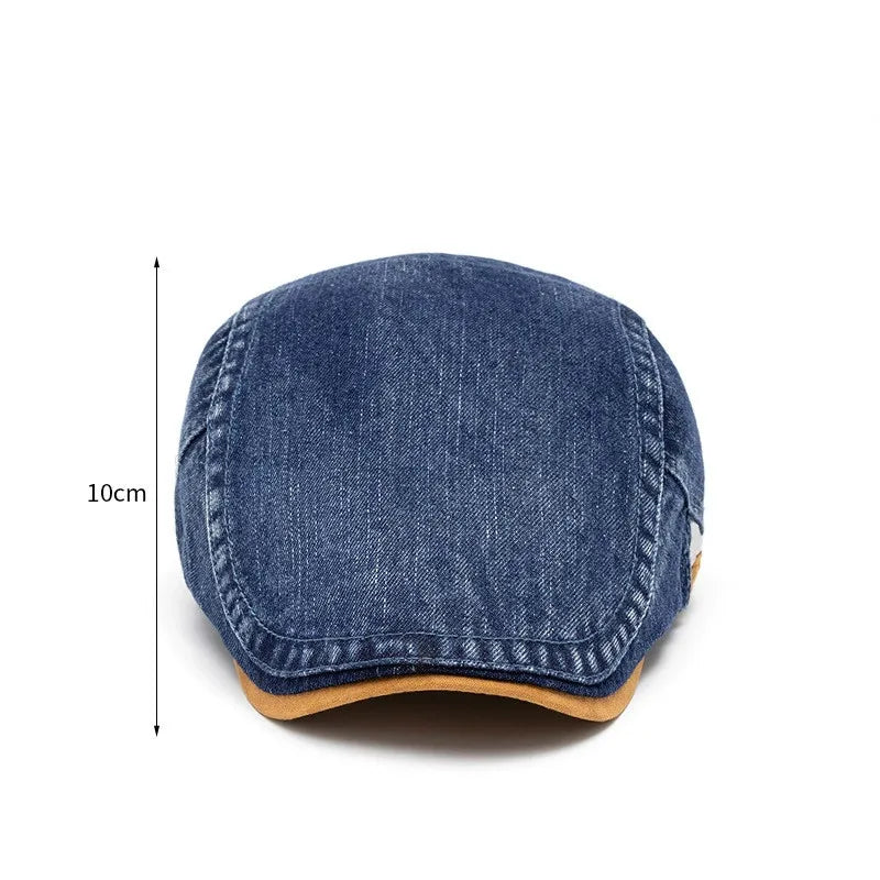 Bomull Newsboy Flatcap