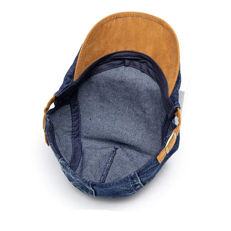 Bomull Newsboy Flatcap