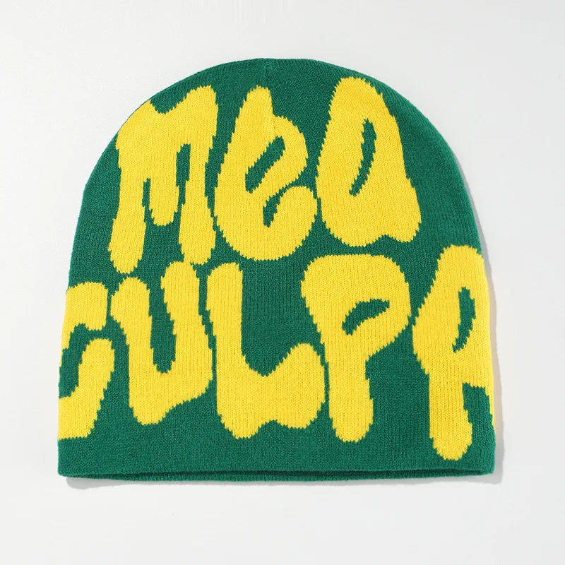 "Mea Culpa" Y2K Strikkelue