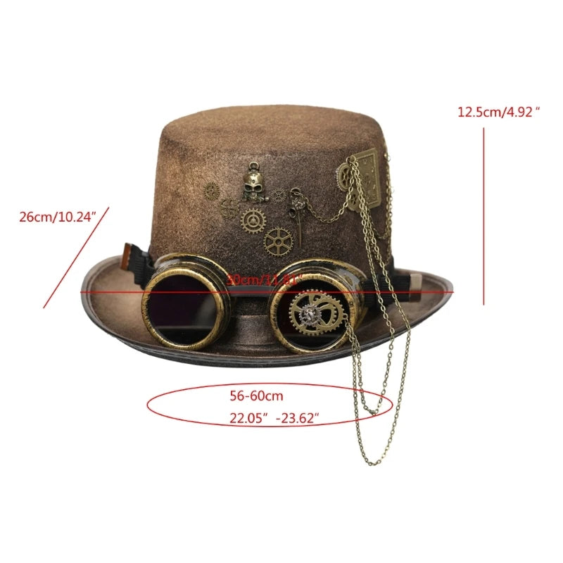 Steampunk hatt