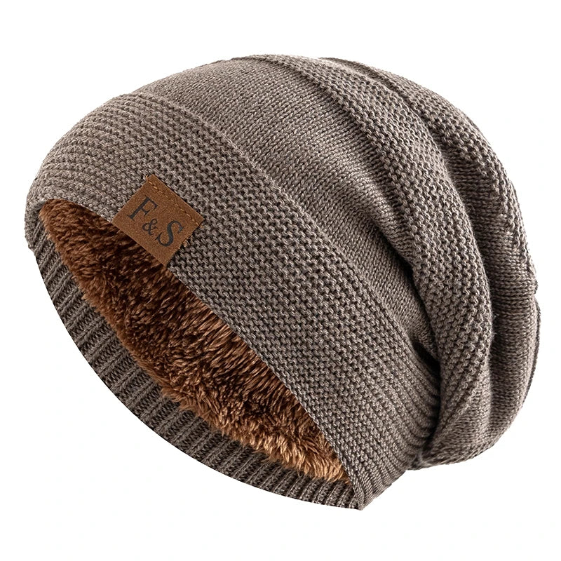 Myk Pelsfôret Slouchy Lue