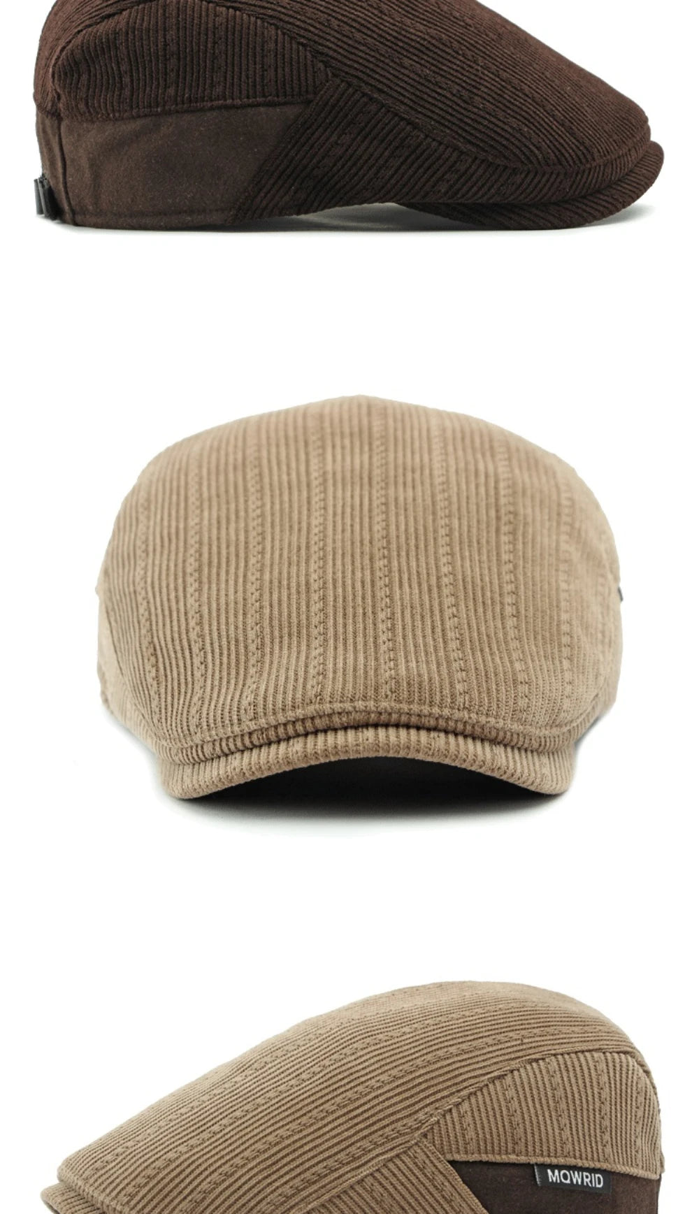 Kordfløyel Klassisk Flatcap