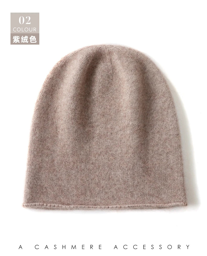Cashmere Strikkelue