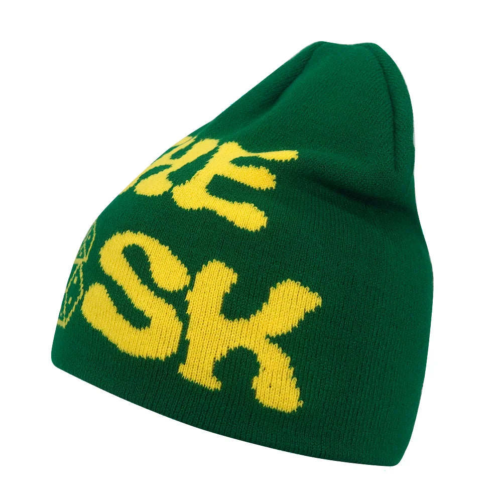 Y2K Brodert Strikkelue