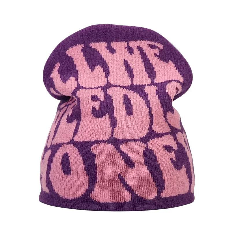 Y2K Brodert Strikkelue