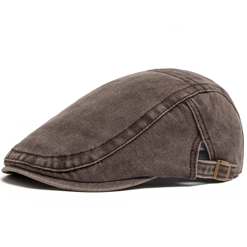 Bomull Newsboy Flatcap