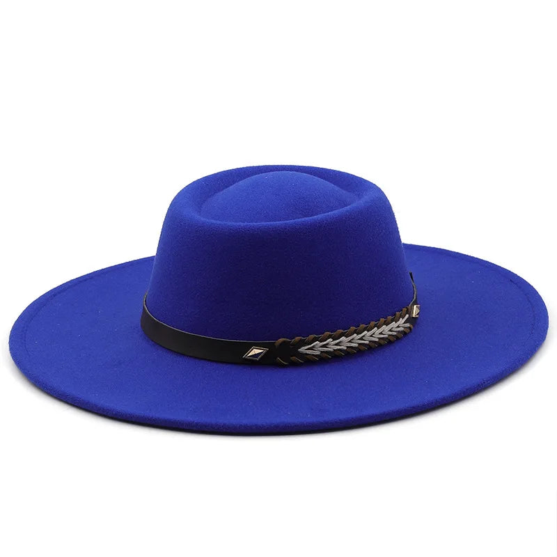Fedora Filthatt med Bred Brem
