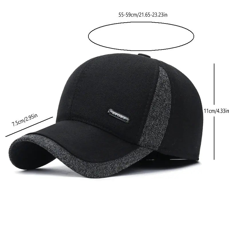 Varm Vintercaps med Øreflapper