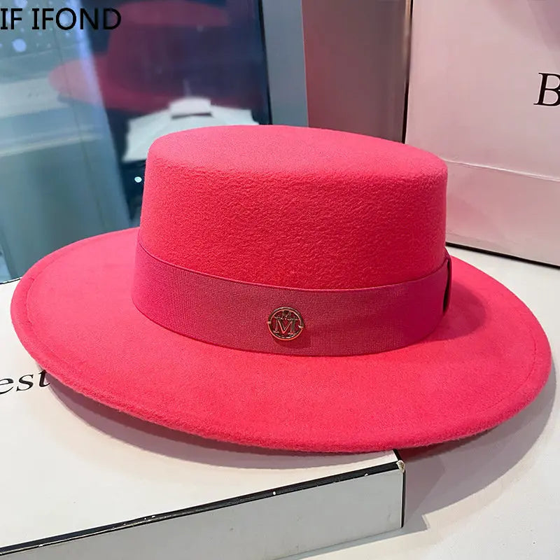 Fedora Filthatt med Sløyfe