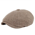 Stripet brun
