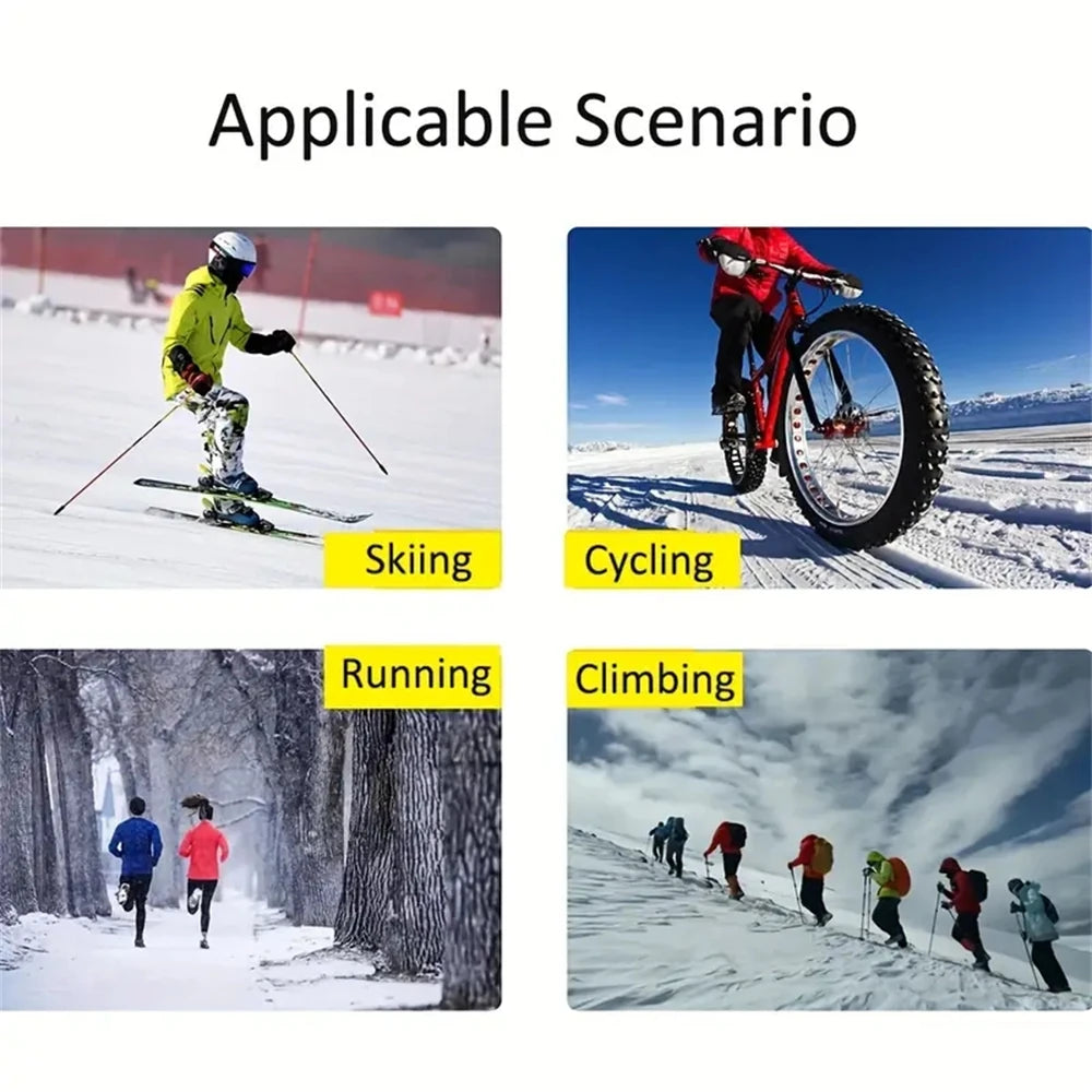 Fleece Sports-Pannebånd med Øreflapper