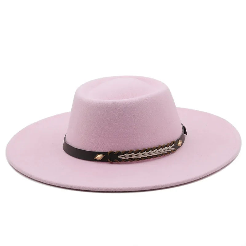 Fedora Filthatt med Bred Brem