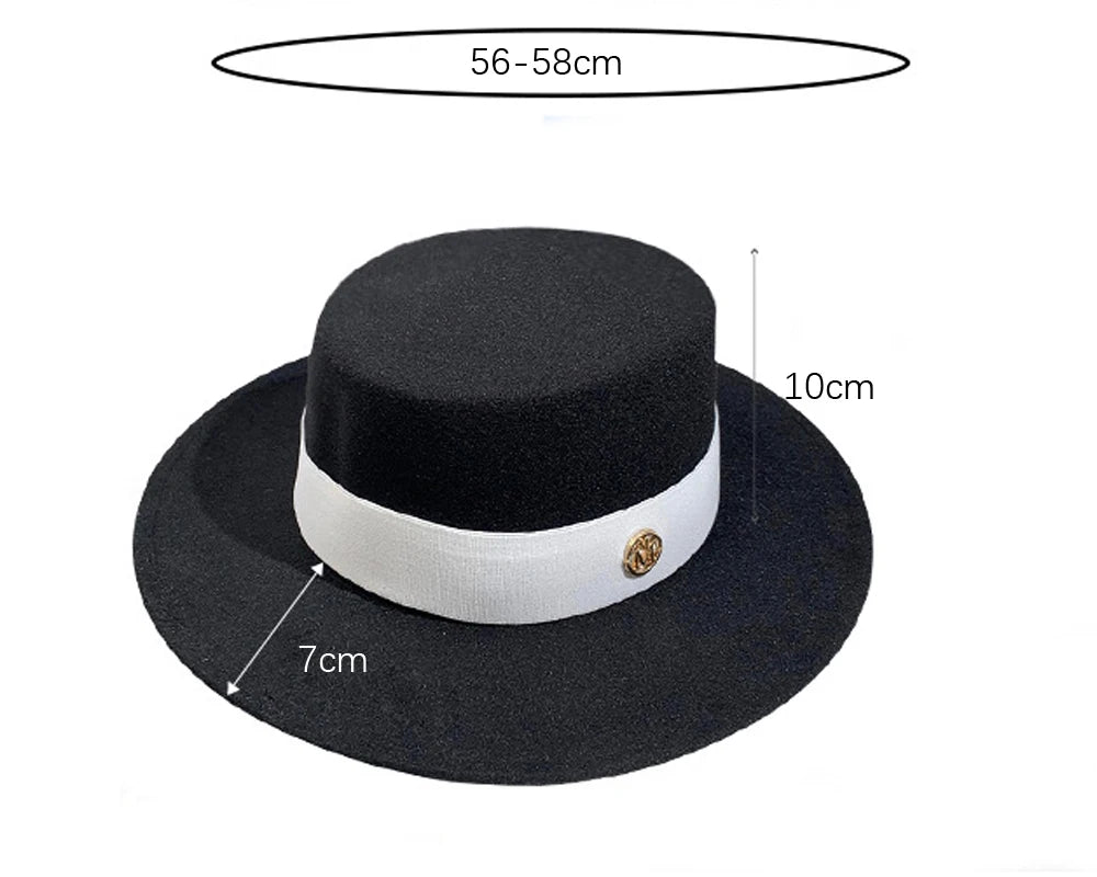 Fedora Filthatt med Sløyfe
