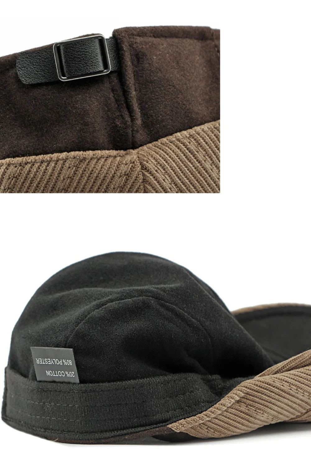 Kordfløyel Klassisk Flatcap