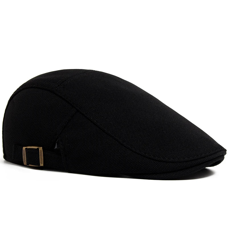 Mønstret Newsboy Flatcap