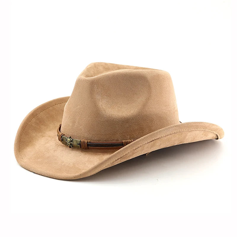 Semsket Cowboy-hatt