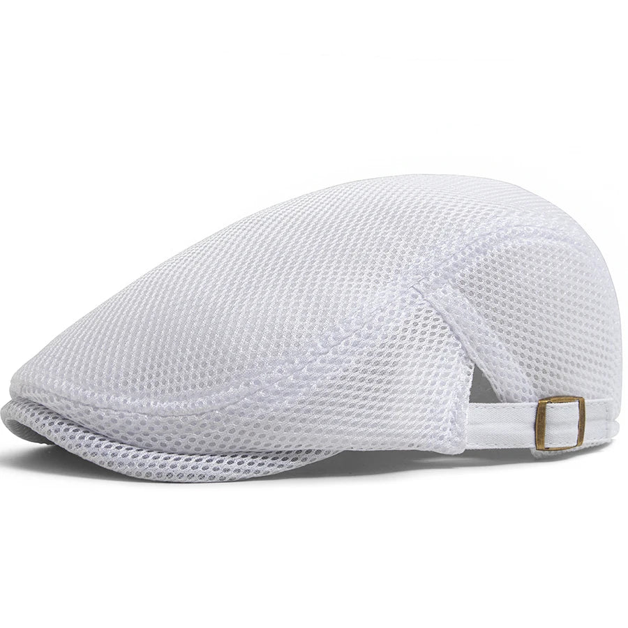 Pustende Mesh Newsboy Flatcap