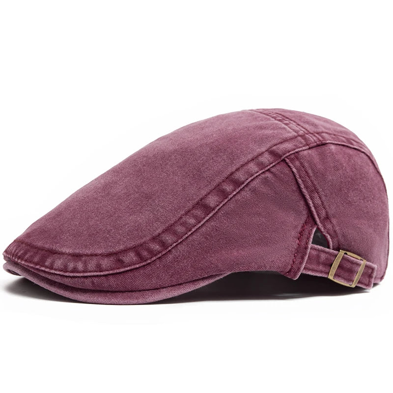 Bomull Newsboy Flatcap