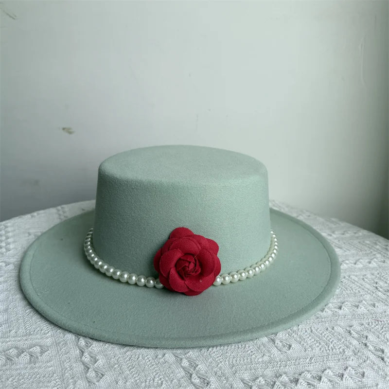 Fedora Filthatt med Bred Brem