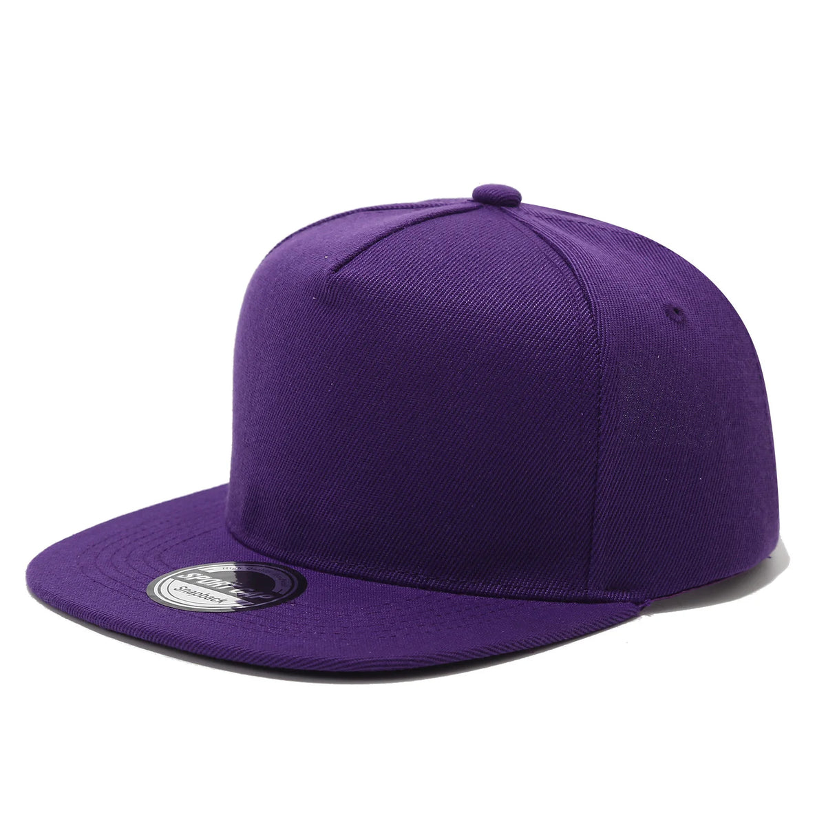 Klassisk Ensfarget Baseballcaps